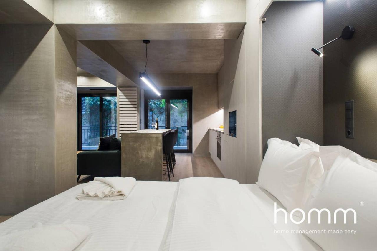 דירות Unique Urban Homm Studio In Piraeus, Alkiviadou מראה חיצוני תמונה