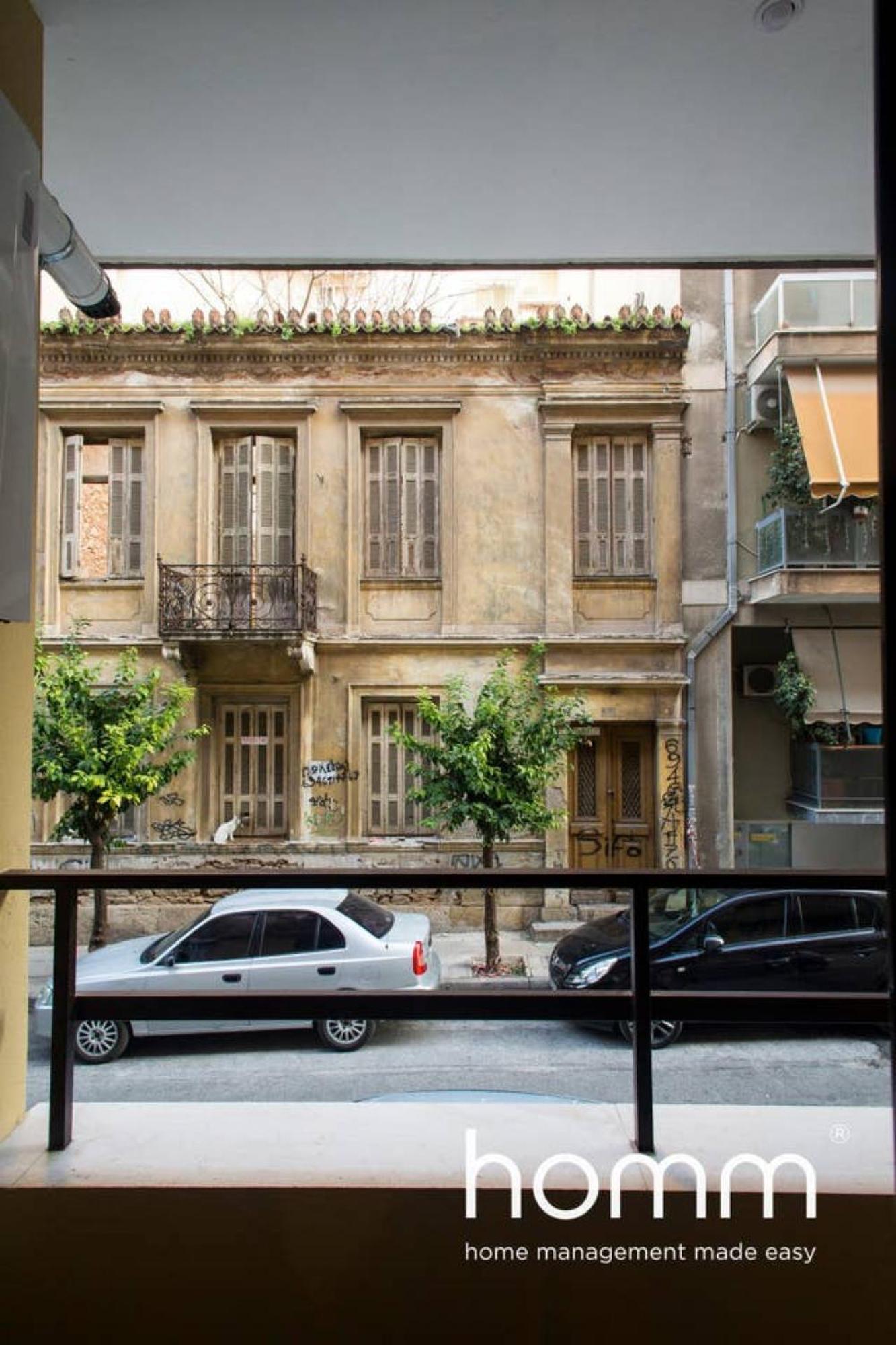 דירות Unique Urban Homm Studio In Piraeus, Alkiviadou מראה חיצוני תמונה